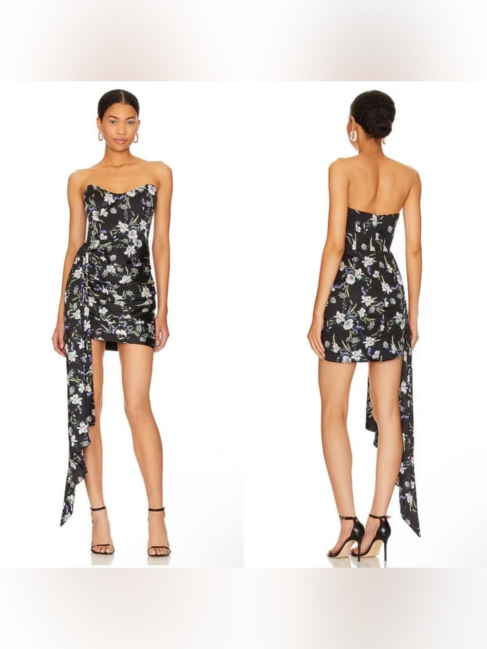 NWT Katie May Chasing Dawn Dress in Midnight Floral (Size XL)